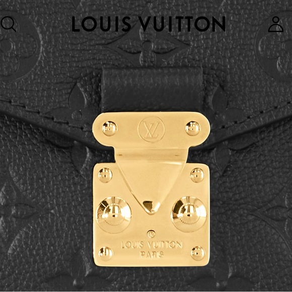 Louis Vuitton Pochette Métis Monogram Empreinte Black Leather. Used 1x! Pristine - Picture 3 of 16